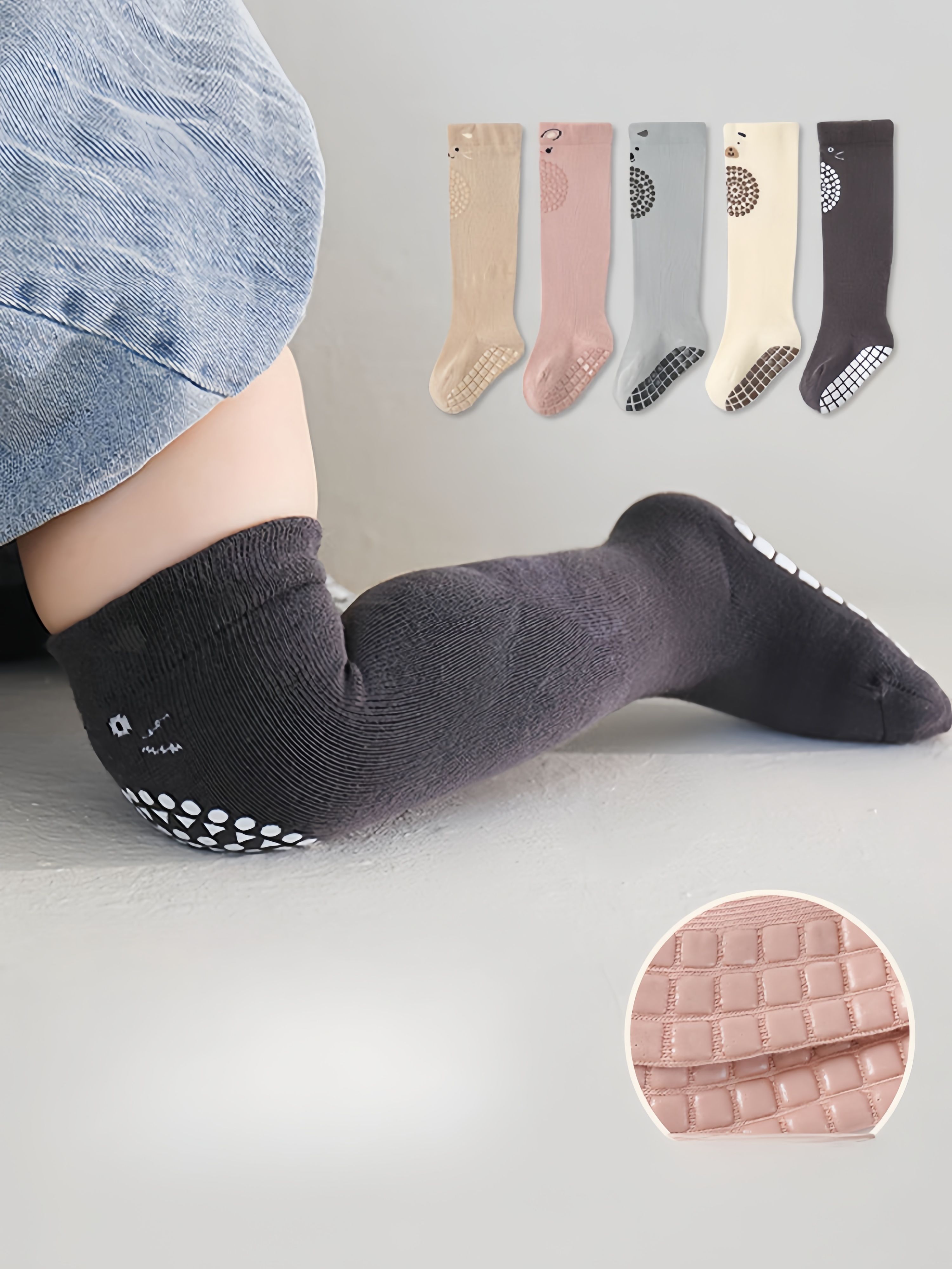 Baby boy&girl sock, floor socks for baby boys, Knee pads for babies，popular long sock in summer, Household essentials clothes socks