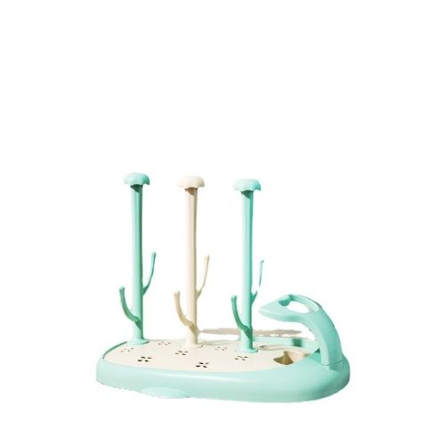 Baby bottle drain rack set, baby products bottle-feeding brush, rack+brush set, food grad material