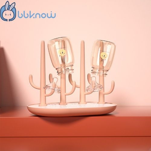 Baby bottle drain rack set, baby products bottle-feeding , food grad material baby bottle rack, bottle stroage for cleaning