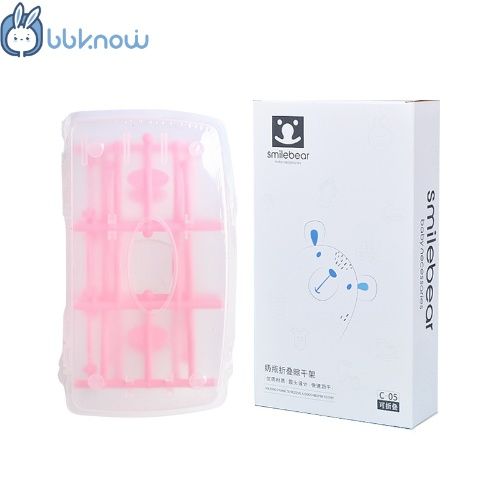 Baby bottle drain rack, Foldable storage for home and travel, baby bottle-feeding-bottle storage