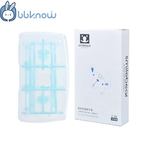 Baby bottle drain rack, Foldable storage for home and travel, baby bottle-feeding-bottle storage