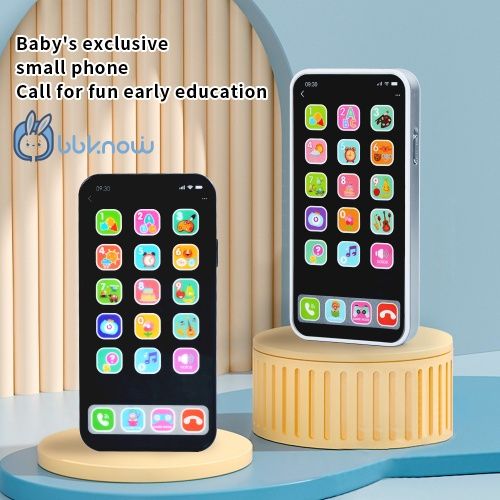 Iphone for baby early educational, Phone toy，Touch screen, simulation, puzzle, good gift for boy & girl, Keep your baby from grabbing your phone