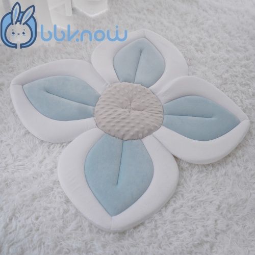 New creative wind cute baby bath mat Newborn petal, baby bath mat Sunflower seat cushion, baby bath bedding mat