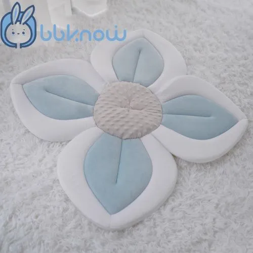 New creative wind cute baby bath mat Newborn petal, baby bath mat Sunflower seat cushion, baby bath bedding mat