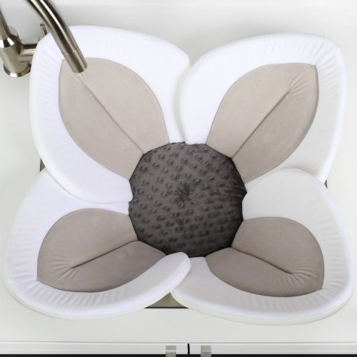 New creative wind cute baby bath mat Newborn petal, baby bath mat Sunflower seat cushion, baby bath bedding mat