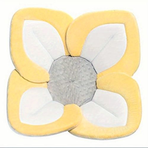 New creative wind cute baby bath mat Newborn petal, baby bath mat Sunflower seat cushion, baby bath bedding mat