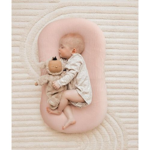 Vacuum - resistant, detachable and washable baby bed. Portable, foldable and biomimetic mattress, cradle in-bed-cot, Uterine bionic bed, Newborn baby bed with cotton cover