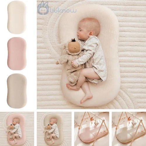 Vacuum - resistant, detachable and washable baby bed. Portable, foldable and biomimetic mattress, cradle in-bed-cot, Uterine bionic bed, Newborn baby bed with cotton cover