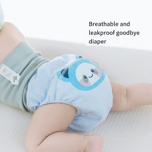 2 pairs, baby potty training pants, summer pure cotton breathable, farewell diapers, can be repeatedly cleaned and used, both boys and girls