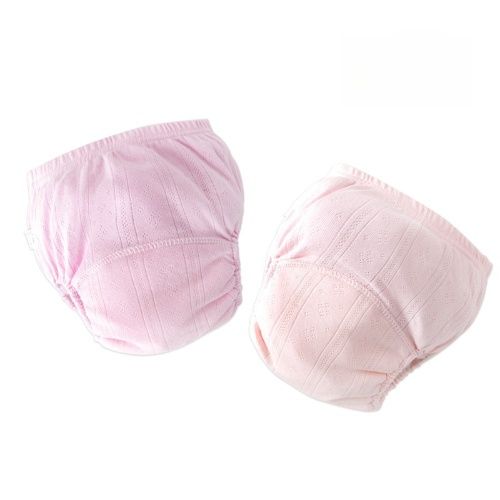 2 pairs, baby potty training pants, summer pure cotton breathable, farewell diapers, can be repeatedly cleaned and used, both boys and girls