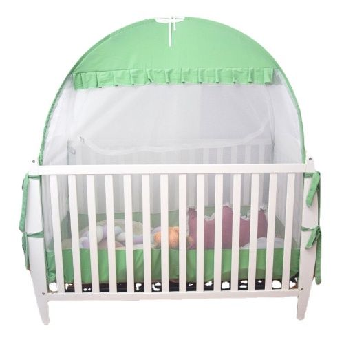 Crib mosquito net, no installation of pop-up bed curtain, baby bed tent, Baby mosquito control 1 set, high quality with certificate ROSE, Amazon sells well