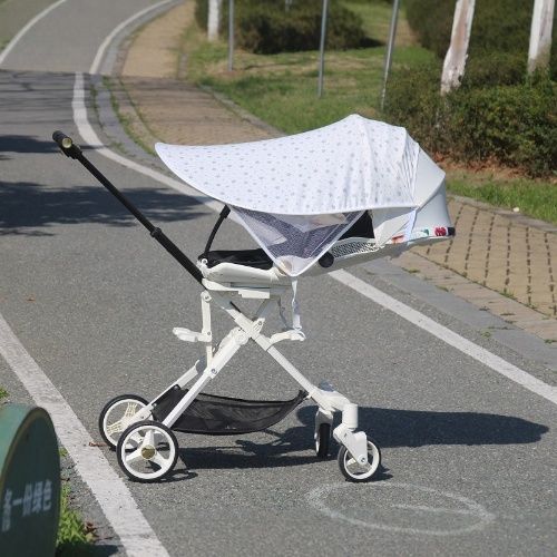 Ins, Baby Stroller Sunshade Canopy，Stroller with sun protection, extra sun protection, stroller mosquito net, sun protection umbrella