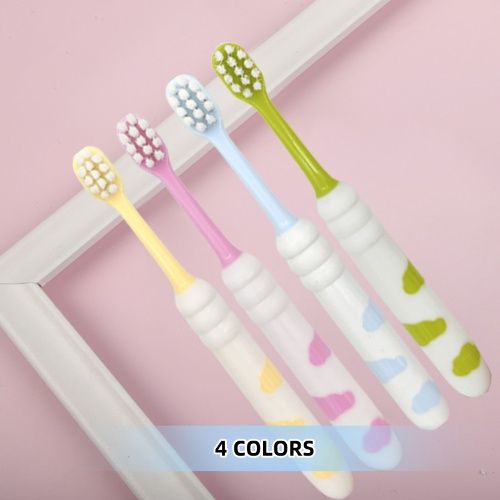 10 pcs teether, baby care teether, Gingival toothbrush for children, soft bristles, silicone handle