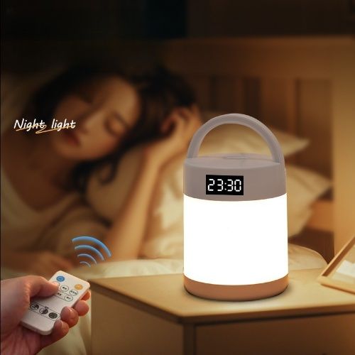 Baby Night light for nursing with time, Bedside lamp, Feeding light, eye protection light, Touch light/remote control, You and your child deserve it