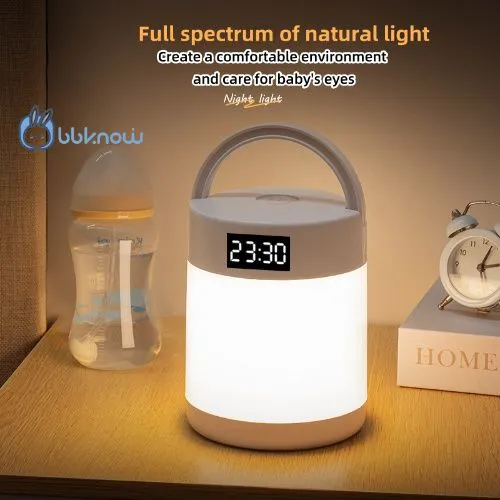 Baby Night light for nursing with time, Bedside lamp, Feeding light, eye protection light, Touch light/remote control, You and your child deserve it