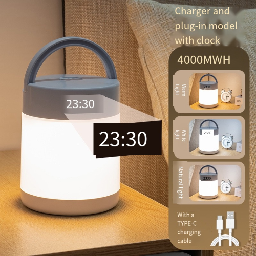 Baby Night light for nursing with time, Bedside lamp, Feeding light, eye protection light, Touch light/remote control, You and your child deserve it
