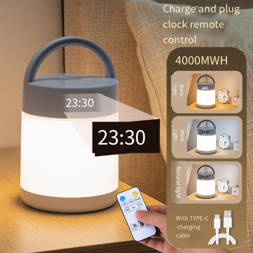 Baby Night light for nursing with time, Bedside lamp, Feeding light, eye protection light, Touch light/remote control, You and your child deserve it