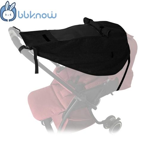 BBknow Pram Sunshade Sun Cover, Sun Shade Stroller for Baby, Universal Waterproof Stroller Sunshade Cover Anti-UV with Viewing Window for Stroller, travel gear accessories for baby stroller