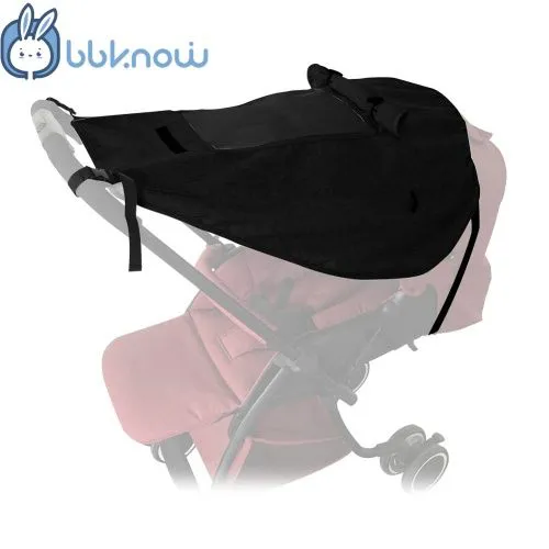 BBknow Pram Sunshade Sun Cover, Sun Shade Stroller for Baby, Universal Waterproof Stroller Sunshade Cover Anti-UV with Viewing Window for Stroller, travel gear accessories for baby stroller
