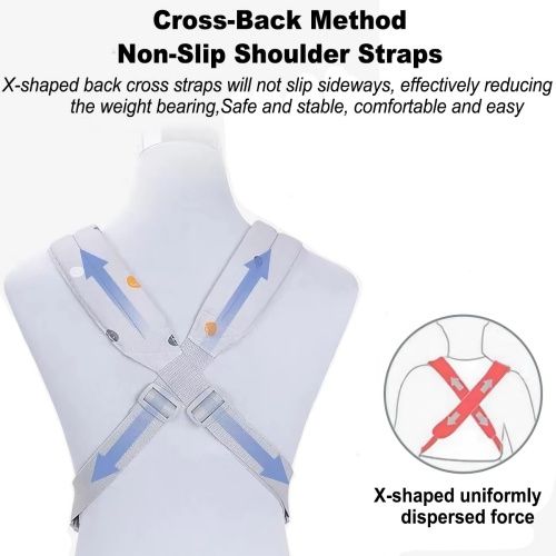 4-in-1 Baby Carrier Newborn to Toddler, Soft Baby Wrap Carrier for Newborn,Shoulder Strap Grid Breathable Infant Sling,Carrier Toddler Carrier Baby Wraps Carrier for Girl and Boy 8-45 lbs