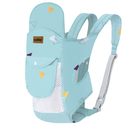 4-in-1 Baby Carrier Newborn to Toddler, Soft Baby Wrap Carrier for Newborn,Shoulder Strap Grid Breathable Infant Sling,Carrier Toddler Carrier Baby Wraps Carrier for Girl and Boy 8-45 lbs