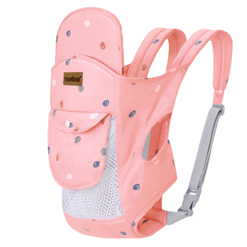 4-in-1 Baby Carrier Newborn to Toddler, Soft Baby Wrap Carrier for Newborn,Shoulder Strap Grid Breathable Infant Sling,Carrier Toddler Carrier Baby Wraps Carrier for Girl and Boy 8-45 lbs