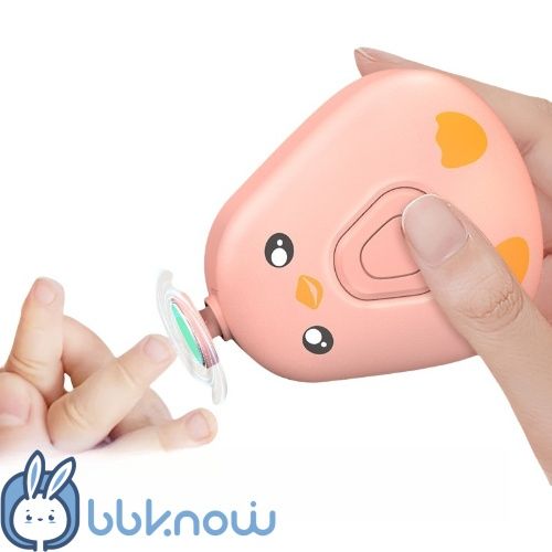 Baby Electric Nail File,  6 in 1 Safe Baby Nail Trimmer, Baby Nail Clippers with 6 Grinding Heads, Baby Nail Care Kit for All Age