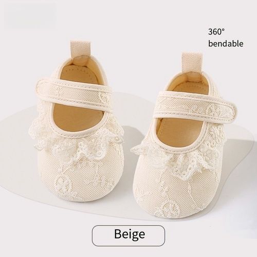 0-18 months Baby shoes for girl, pricess shoes design for your girl, cotton material, comfort and soft, breathable for summer, take this shoes to the party or be like a goog gift for the newborn