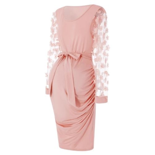 Stylish Maternity Dresses, women's clothing, Slim-fitting dress