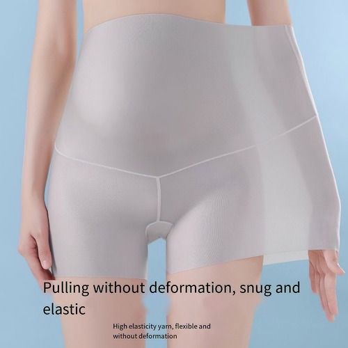 High - Waist Maternity Underwear, Pregnant women's belt-protecting pants, cool and thin anti-exposure underpants for summer, high-waisted safety pants,Maternity clothes