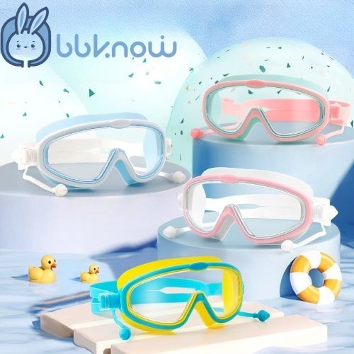 High - Definition Anti - Fog Swimming goggles for children aged 3 to 16 years, Waterproof and anti-fog, large-frame diving swimming goggles, for boys and girls