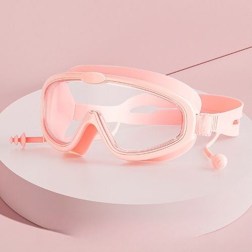 High - Definition Anti - Fog Swimming goggles for children aged 3 to 16 years, Waterproof and anti-fog, large-frame diving swimming goggles, for boys and girls