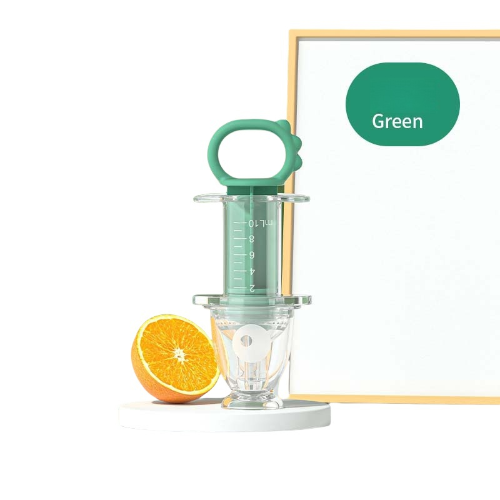 Baby medicine dispensers 4 pieces in 1 set, 3 colors for selection, good material for baby health, baby feeding kits