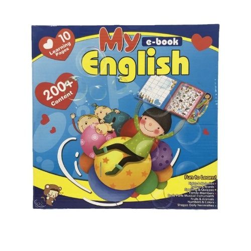English reading books, early education learning, smart enlightenment books, children's electronic early education and intelligence audio books