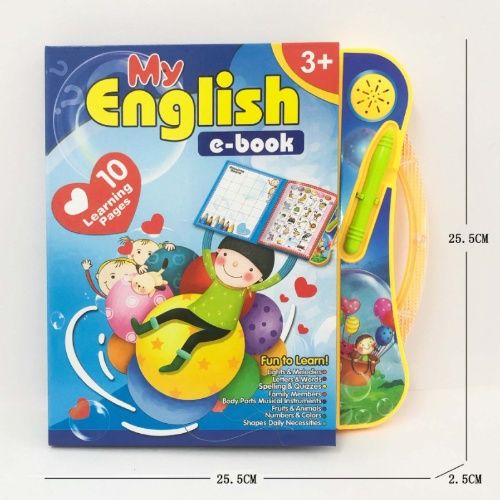 English reading books, early education learning, smart enlightenment books, children's electronic early education and intelligence audio books