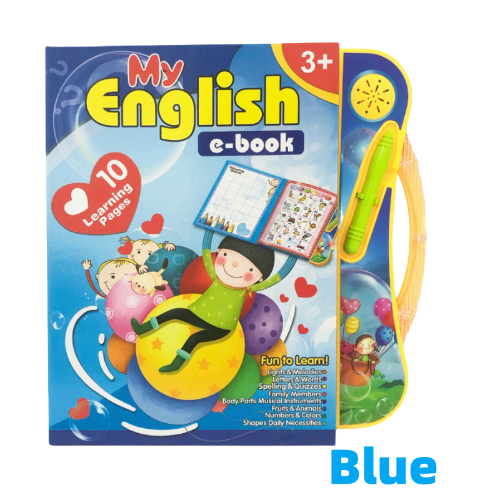English reading books, early education learning, smart enlightenment books, children's electronic early education and intelligence audio books