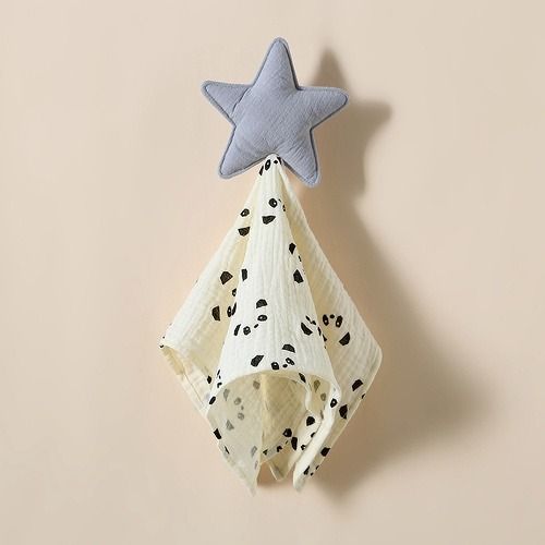 Baby comfort towel, can be chewed in the mouth, newborn security comfort blanket, baby bedding nursery item