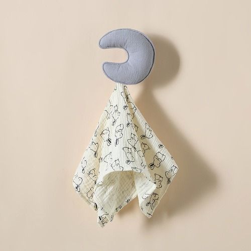 Baby comfort towel, can be chewed in the mouth, newborn security comfort blanket, baby bedding nursery item