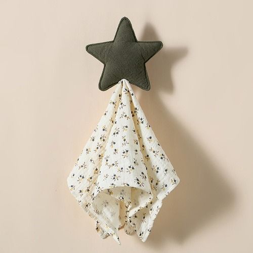 Baby comfort towel, can be chewed in the mouth, newborn security comfort blanket, baby bedding nursery item