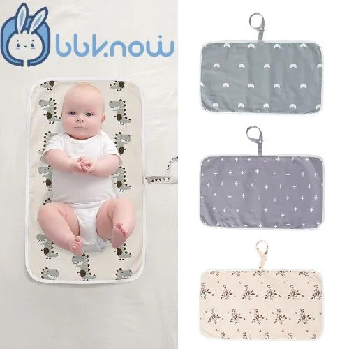 Baby Waterproof Diaper Pads, baby bedding pads,Convenient for storage，Machine washable, for the driver's use, breathable and urine-proof,size 35*60cm