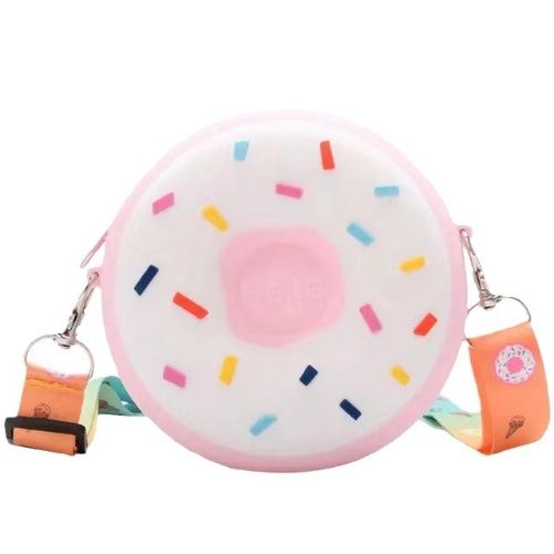Kids bag, silicone crossbody bag with new design, boy&girls'coin purse,Daily Circle slicone bag for your little one, fashion bag