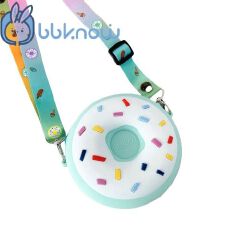 Kids bag, silicone crossbody bag with new design, boy&girls'coin purse,Daily Circle slicone bag for your little one, fashion bag