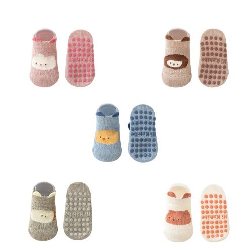 Baby boy&girl No-slip floor socks, indoor activity socks, learn walking sock for baby or toddlers,new born baby gift for your friends