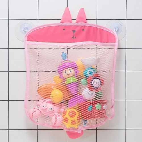 Buy 1 send 2,Wall storage cute bag with Suction cup, no damage for the wall, bath toy storage,Storage of body wash and shampoo,towel storage,let baby love their bath