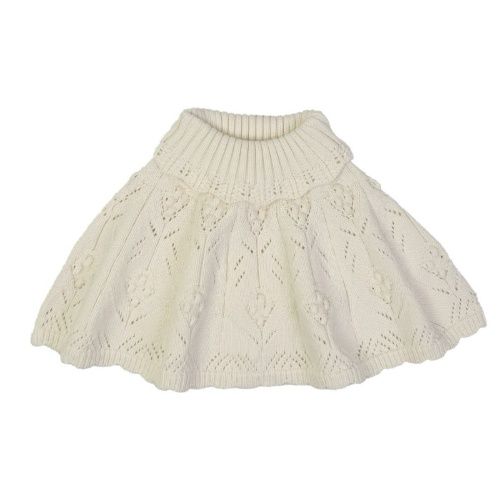 1-3 years,80-100 cm height girls' Knitted cape, white/red for selection, morning/evening keep warm for your little one,Easy to match when going out