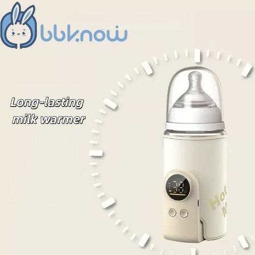 Baby milk bottle warmer，Rechargeable baby bottle insulation cover, new type of milk heater, suitable for various baby bottles