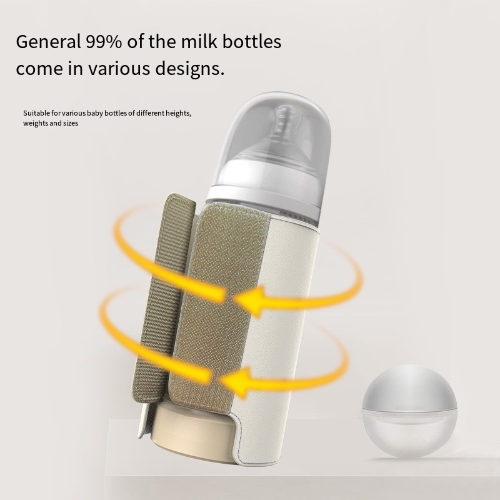 Baby milk bottle warmer，Rechargeable baby bottle insulation cover, new type of milk heater, suitable for various baby bottles
