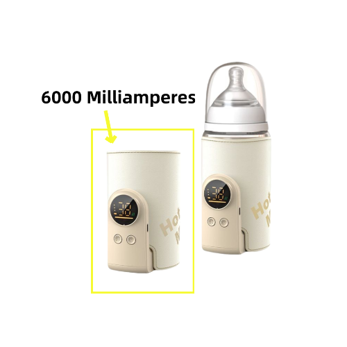 Baby milk bottle warmer，Rechargeable baby bottle insulation cover, new type of milk heater, suitable for various baby bottles
