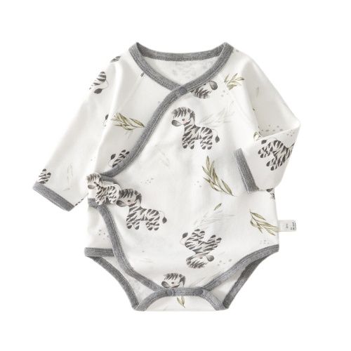 Baby Soft Cotton Bodysuit & Anti-Slip Knee Socks Set - Breathable for Summer & Air-Conditioned Rooms | Unisex Newborn Outfit