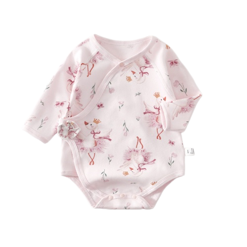 Baby Soft Cotton Bodysuit & Anti-Slip Knee Socks Set - Breathable for Summer & Air-Conditioned Rooms | Unisex Newborn Outfit